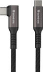 NATEC USB-C M/M 3.1 GEN 2 kábel 10GB/S PD60W VR fekete - 3m (NVC-2218) - flylite