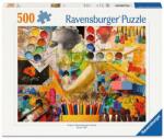 Ravensburger Пъзел Ravensburger от 500 части - Арт студио (12001845)