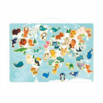 Janod J05468 kirakós játék Mágneses puzzle 40 db Állatok (J05468)
