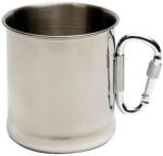 Bo-Camp Bögre rozsdamentes acél karabínerrel bögrék-csészék