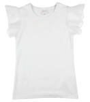 Asti Fehér| alkalmi fodros ujjú kislány felső - pindurka - 3 490 Ft