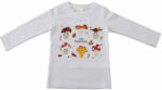 Asti Hosszú ujjú kislány póló cuki gombák mintával