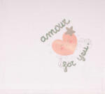 ASTI Textil tetra pelenka szivecskés mintával 70x70cm