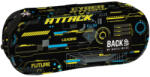 DERFORM Penar etui cu 1 fermoar si o clapa interioara Derform BackUP PB7A50, Motiv cyber attack (PB7A50) Penar
