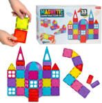 Magic Toys Mágneses építőjáték készlet 33db-os