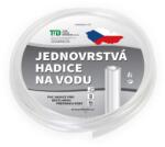 TUBI Kerti tömlő, egyrétegű, 12 × 16 mm, átlátszó - hossza 10 m (7BT1216-10)