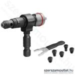 FORTUM Popszegecs adapter készlet fúrógépekhez, kofferben (2, 4-6, 4mm) (4770663) (4770663)
