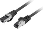 Lanberg Cablu Patchcord Lanberg S/FTP cat. 8.1 1 5m LSZH CU fluke trecut negru (pcf8-10cu-0150-bk)