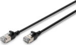 ASSMANN Patch Cord Digitus by Assmann DK-1632-A-020S-BL, F/FTP, Cat. 6a, 2 m, Negru (dk-1632-a-020s-bl)