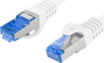 Lanberg Cablu retea Lanberg CAT6a Patch Cable S/FTP 2 m LZSH White (pcf6a-10cc-0200-w)