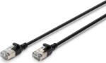 ASSMANN Cabluri patch Digitus CAT6A F-FTP 1m negru (dk-1632-a-010s-bl)