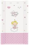 Lorelli Saltea de infasat cu intaritura Lorelli - Little Angel, 50 х 71 cm, alb cu roz (10130250004) Saltea de infasat