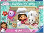 Ravensburger Puzzle pentru podea Ravensburger din 24 piese - Casa de păpuși a lui Gaby: În bucătărie (3178) Puzzle