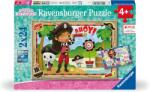 Ravensburger Puzzle Ravensburger din 2 x 24 piese - Casa de păpuși a lui Gaby (5710) Puzzle