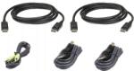ATEN Kit cabluri KVM Aten 2L-7D02UDPX4, USB - DisplayPort - Audio, 1.8 m (2L-7D02UDPX4)