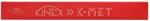 KINEX Прецизна алуминиева права линия K-MET 1039-14-100, DIN 874/1 - 1000x60x12 mm (1039-14-100)