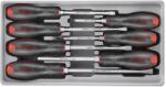 FORCE Комплект ударни отвертки Force 20714 - прави 5, 5-10 мм, PH1-PH3, 7 части (JN62873)