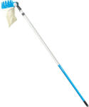 Aquacraft Gyümölcsszedő, Aquacraft 380463, fehér/kék, teleszkópos nyél, 150-300 cm, alumínium nyél, acél vágókés, vászonzsák (TC211930)