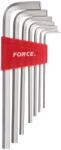 FORCE Комплект Г-образни удължени шестограми Force - 2.5-10 mm, 7 бр (JN66258)