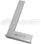 Kinex Прецизен прав ъгъл с пета от закалена стомана K-MET 4060, hardened, B, CSN 25 5103/2 - 160x100 mm, ±0, 050 mm (4060)
