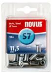 Novus Гайка нит стоманена Novus - ф 7 mm, М5х11.5 mm, 10 бр (045-0045)