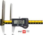 Microtech Дигитален шублер с плоски вътрешни челюсти Microtech SwissMet Flat - IP67, 150 мм, 0, 01 мм (141840153)