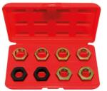 Force Комплект плашки за ремонт на резби Force 67001 - 8 части, M20-M24 (JN62334)