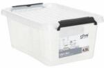 5five Simple Smart 55 Simply Smart Clip tárolódoboz, polipropilén, 4, 5 liter (35897)