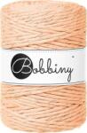 Bobbiny Macrame Cord 5 mm 100 m Unicolor Peach Fuzz Șnur (MX-E113)