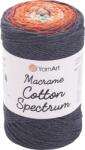 Yarn Art Macrame Cotton Spectrum 225 m 1307 Terracotta Grey Șnur (Macrame Cotton Spectrum 1307)