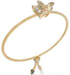 Guess Bratara Guess Chrysalis reglabila cu fluture si cristale JUBB04098JWYGT-U