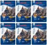  marka niezdefiniowana Super Benek tasak sterilizált macskáknak baromfival 6x100g