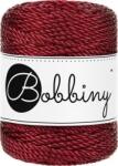Bobbiny 3PLY Macramé Rope 3 mm 50 m Metallic Red Șnur (<![CDATA[TS-E106]]>)