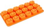 Family Halloween-i jégkockakészítő szilikon - 18 db tök - 21 x 11 cm, 56591