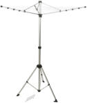 Bo-Camp Clothesline compact 3arm w/foot Цвят: сив