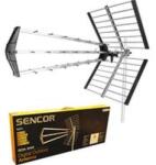 Sencor Kültéri antenna, DVB-T2/T, UHF 470 - 862 MHz, LTE szűrő, 120 km, 10 dB, 75 , SDA-640-5G