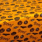 Family Halloween-i dekoráció - asztalterítő - flanel - 132 x 178 cm, 56574