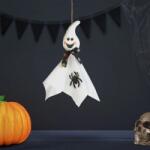 Family Halloween-i dekoráció - felakasztható - szellem - 48 x 44 cm, 56594C