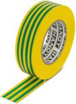 Handy 10 darabos készlet Szigetelőszalag, Szélesség 19 mm, Vastagság 0, 13 mm, 20 m, Sárga/zöld (GLO-11097X)