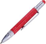 TROIKA Többfunkciós toll - Multitasking Red