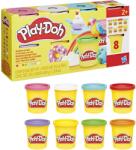 Usorteret Play-Doh: Tégelyes 8db-os gyurma szett 680gr - Hasbro (G06915X00) (G06915X00)