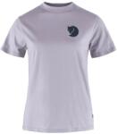 Fjällräven Övik Fox Boxy Logo Tee W Lavender Mist Női póló M