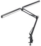 Kobi LED Tenuix Duo asztali lámpa dupla fejjel (28W), állítható színhőmérséklet, fekete (KOBI-001973)