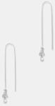 Patrizia Pepe cercei pentru femei, din metal cu zirconiu cubic PPY2-AKD0YZ_SLV (2J2619.M093)