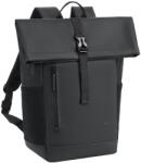 Rebel RivaCase 7826 ECO 17L Roll top Notebook Backpack 14" Black (4260709016221)