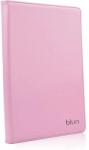 Blun Univerzális TabletPC tok, mappa tok, 10", stand, Blun, rózsaszín (5901737261052) (5901737261052)