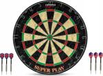 SPARTAN Carromco Sisal darts tábla készlet 45 cm (201701733) (201701733)