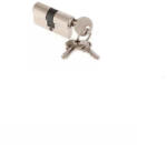 ANBO 30/35mm króm ovális biztonsági cilinderzár betét, hengerzárbetét 2200 3db kulcs+ csavar (1600801)