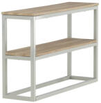  Konzolasztal Dallas 2521 (Világos fa + Szürke)