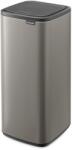 Brabantia Szürke acél érintésre nyíló szemetes 30 l Bo Touch - Brabantia